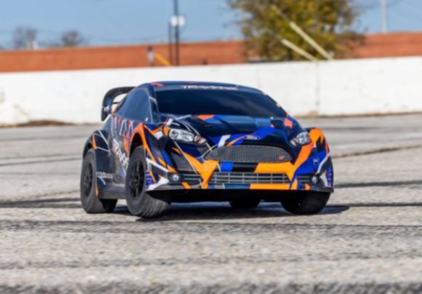 TRX74276-4ORNG FORD FIESTA ST 1/10 RALLY VXL RTR BRUSHLESS
